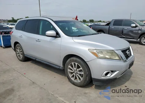 2014 Nissan Pathfinder S z USA, uszkodzony, nr VIN 5N1AR2MN1EC609692